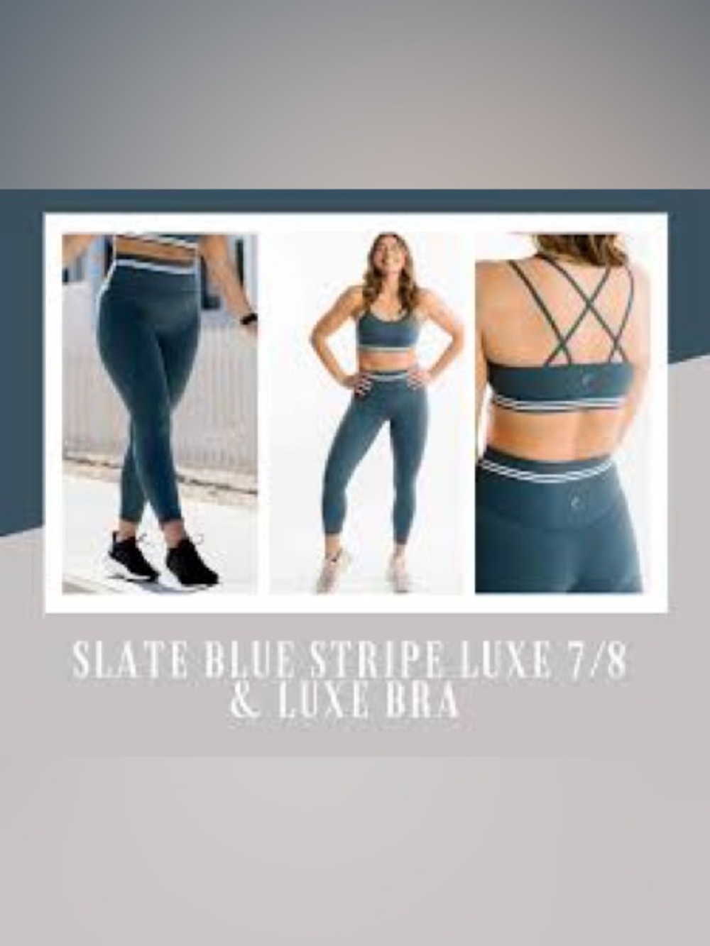 ZYIA Slate Blue Luxe set - Picture 10 of 10